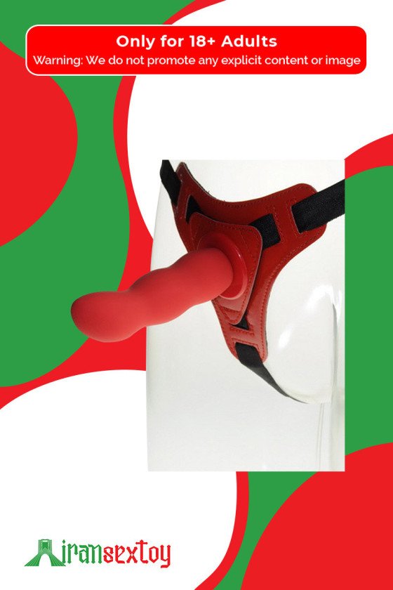 Red Deep Climax Strap On Dildo Realistic Penis Harness SO-021
